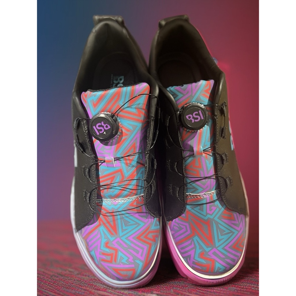 Bowling Vibrant Patterned Shoes